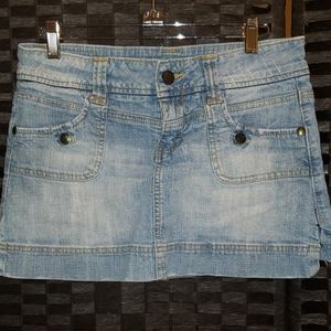 ❤2 for $15❤Hydraulic Jean mini skirt